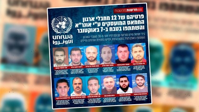 Israel UNRWA Hamás