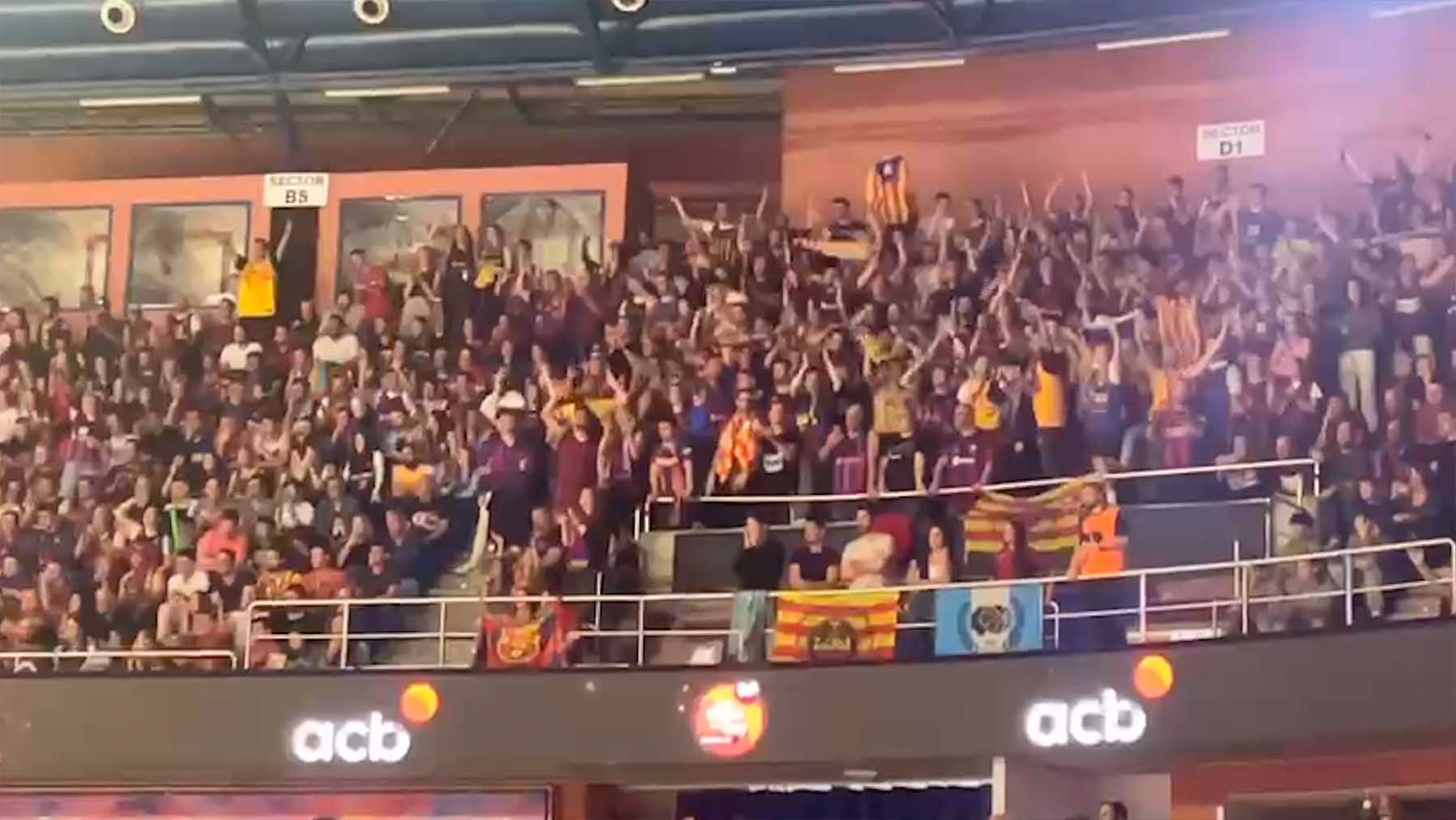 La afición del Barça se llevó una pitada histórica tras cantar «Independencia» en la Copa del Rey