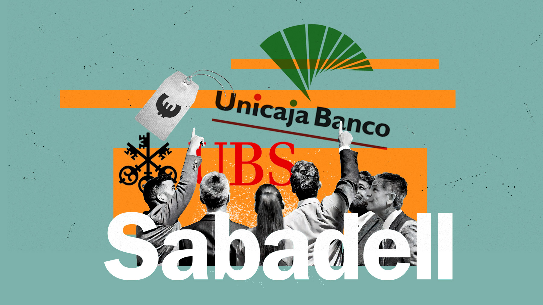 UBS no ve beneficio para Sabadell de la compra de Unicaja.