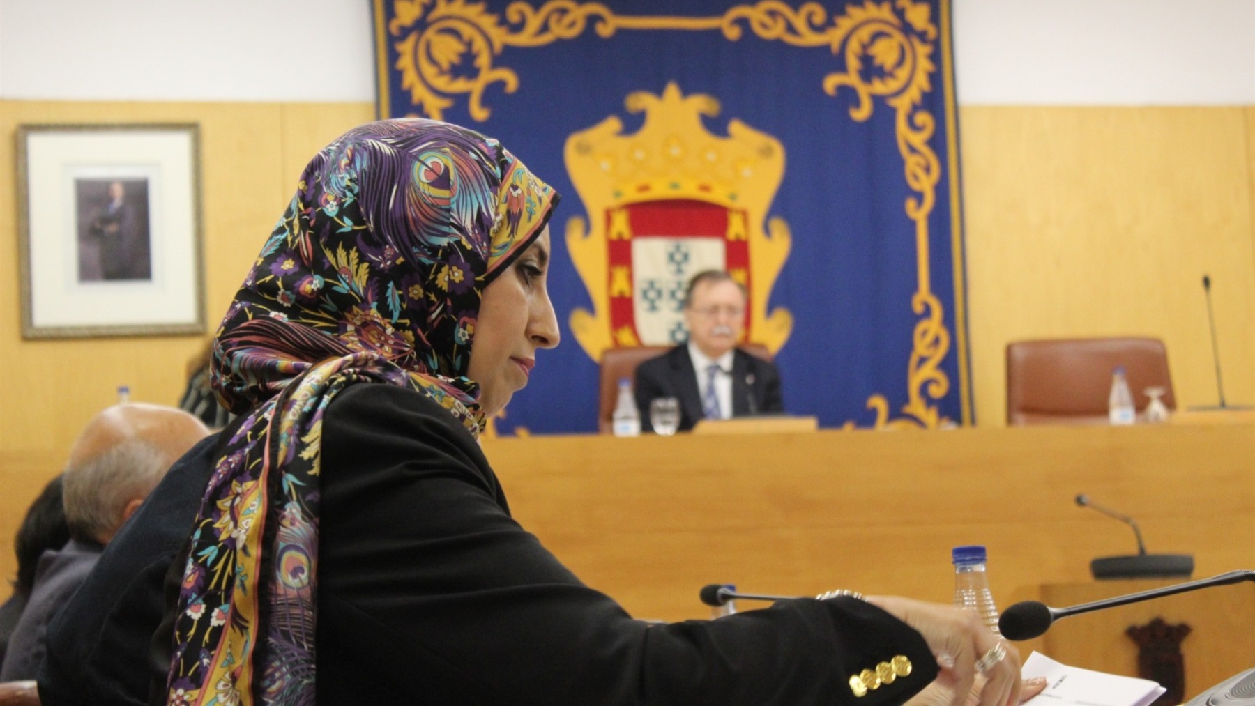 Fatima Hamed, diputada MDyC en Ceuta. (Foto: Ep)