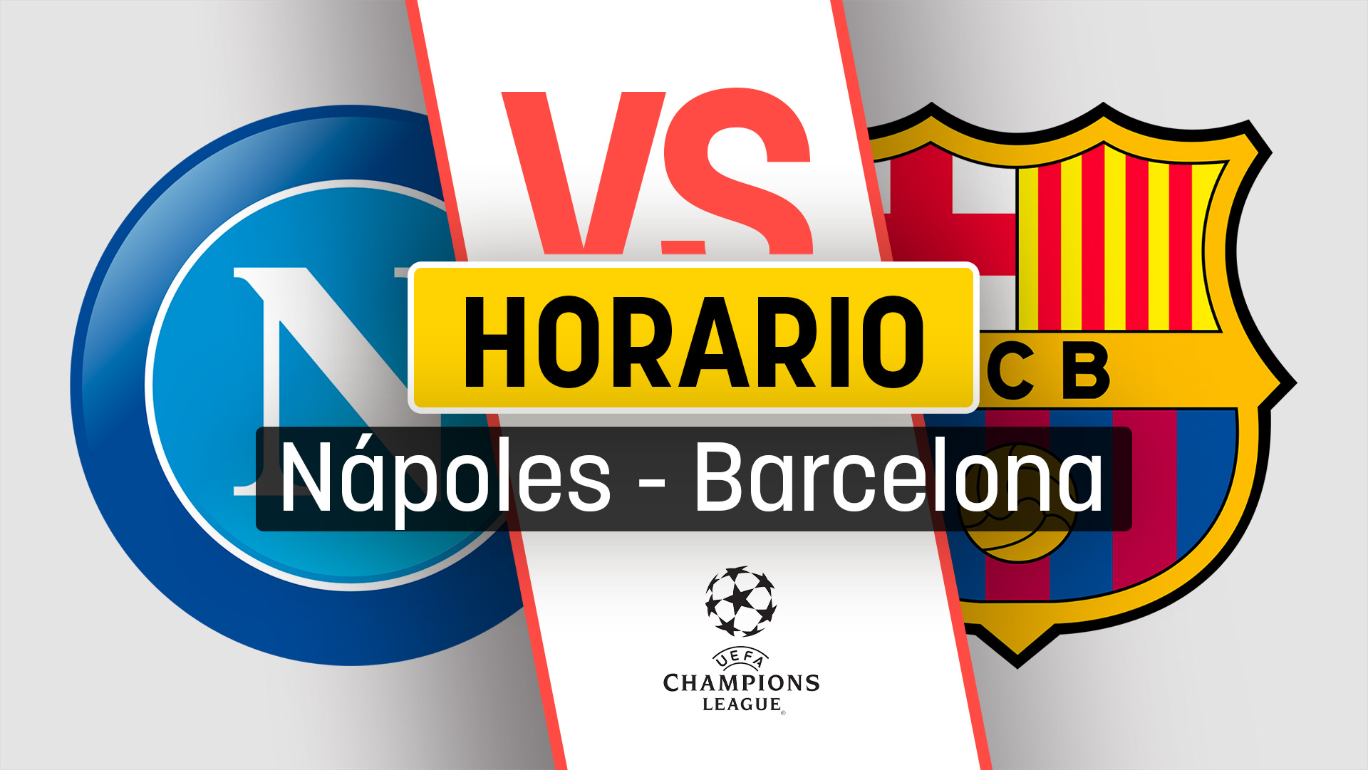 Nápoles – Barcelona: horario y dónde ver en directo online y por TV el partido de la Champions League.