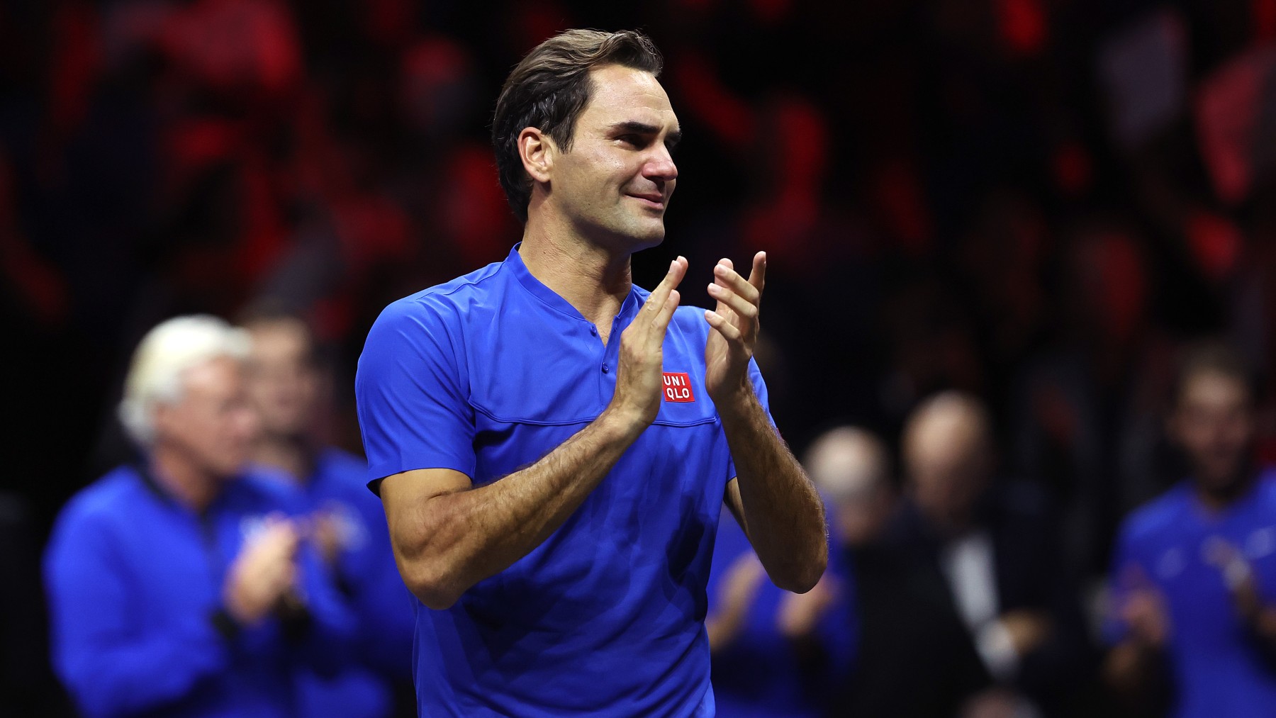 Roger Federer, en la Laver Cup 2022. (Getty)