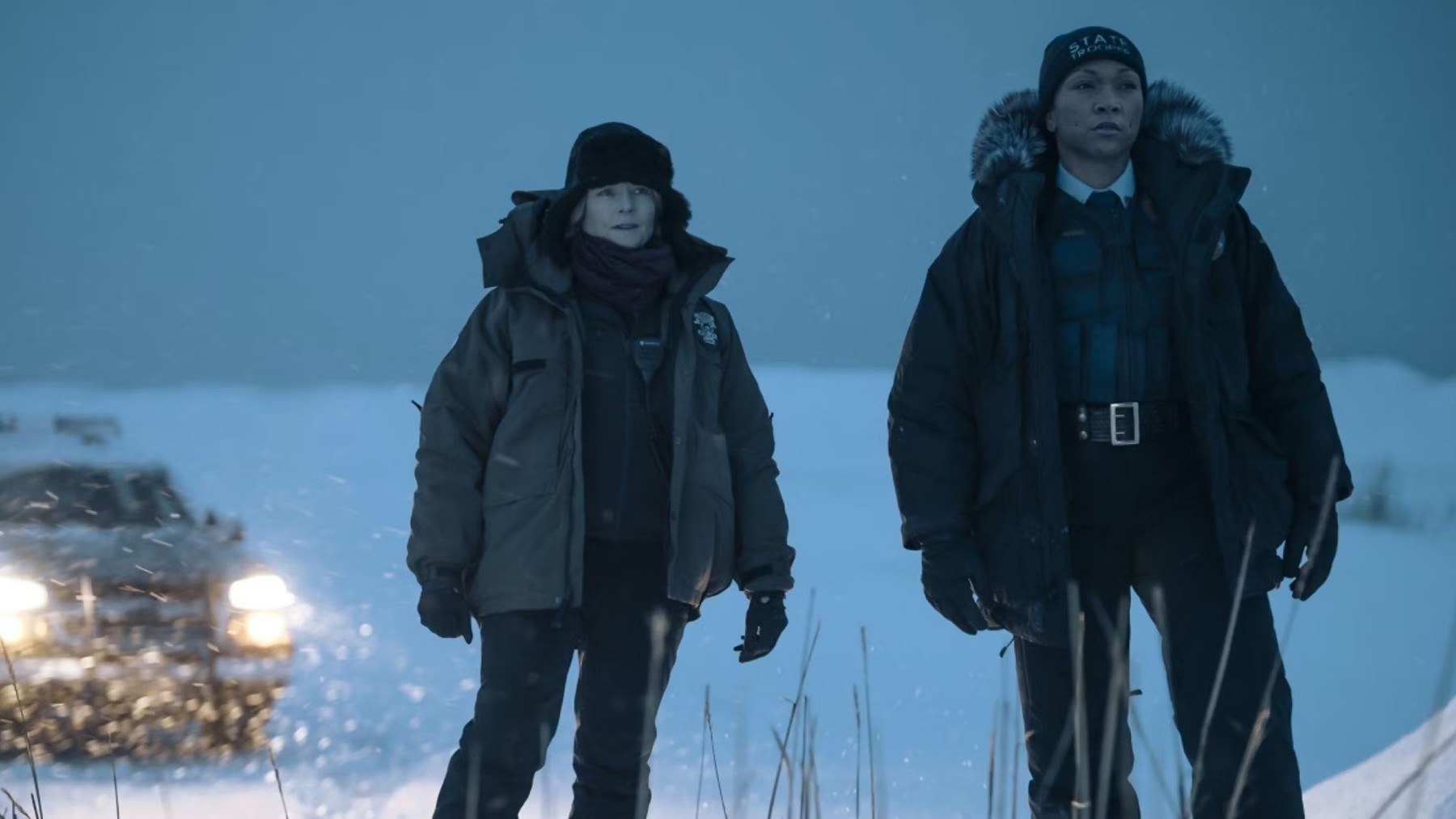 Jodie Foster y Kali Reis en’True Detective: noche polar’