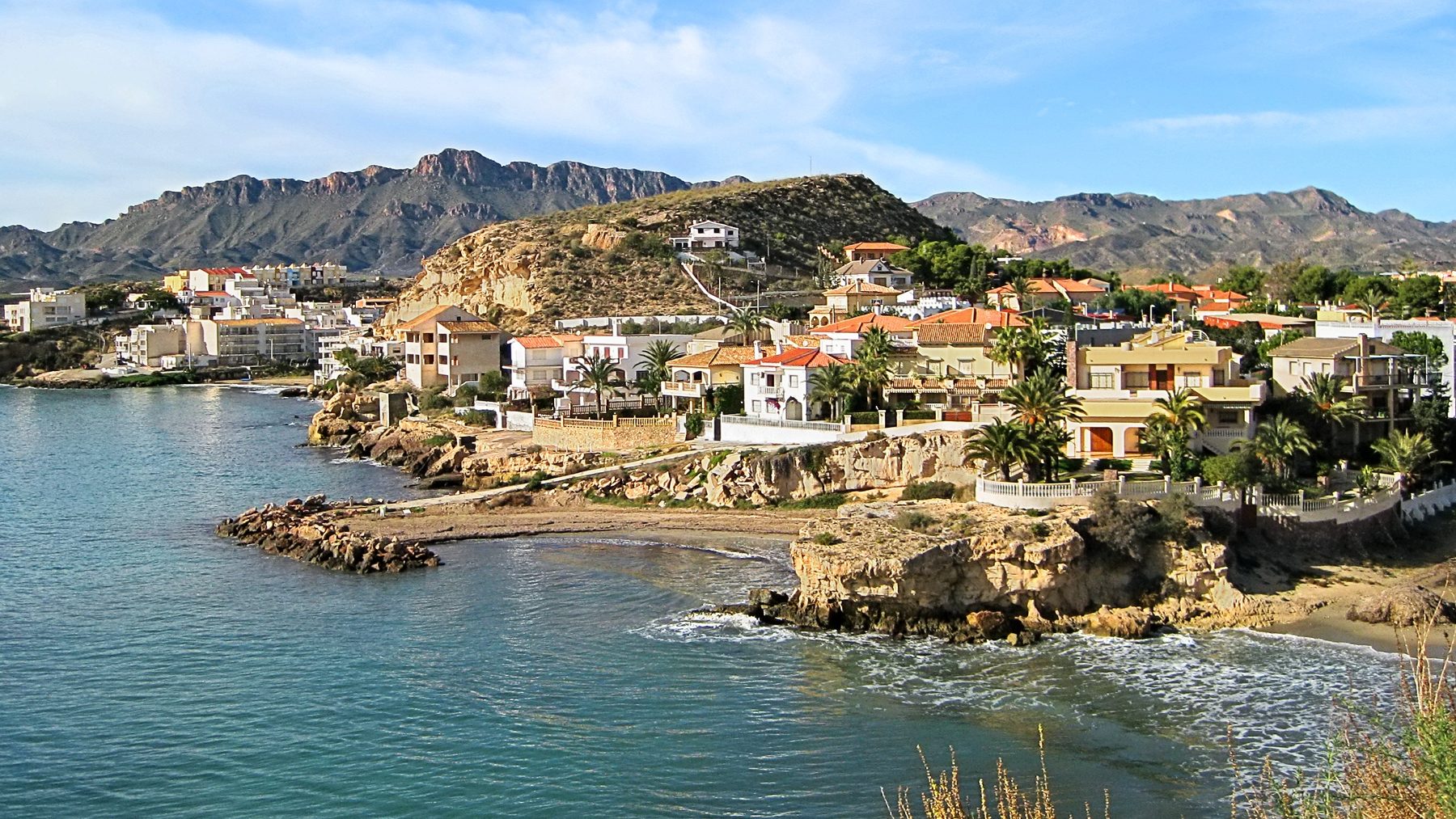 Vista de San Juan de los Terreros, en el municipio de Pulpí (Almería).