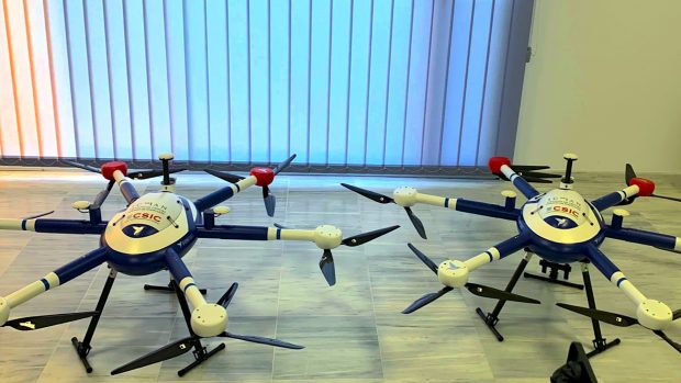 drones del proyecto científico