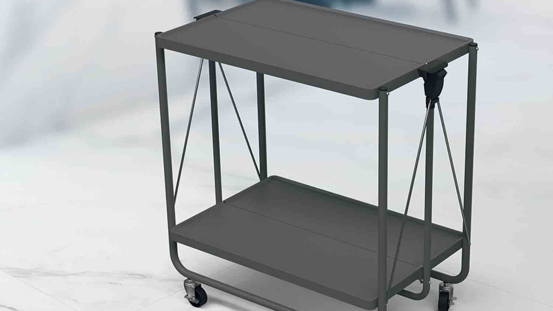 Este carrito de cocina de Lidl es ideal para aprovechar los huecos,  espacios estrechos o ponerlo detrás de la puerta