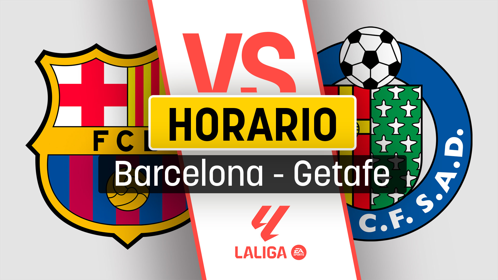 Horario Barcelona – Getafe: a qué hora y dónde ver en directo el partido de LaLiga en vivo hoy.