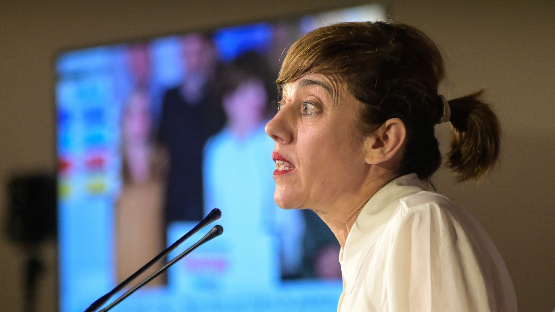 Marta Lois, candidata de Sumar a las elecciones gallegas.