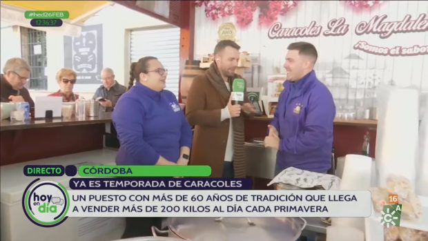 Petición de boda, entre caracoles, en el programa de Toñi Moreno en Canal Sur: "Se ha confundido de mano" (RTVA).