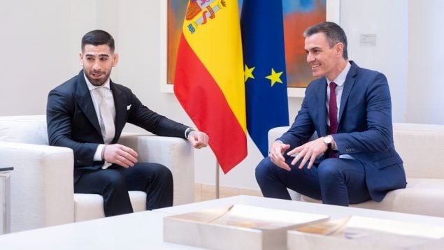 Pedro Sánchez, Ilia Topuria