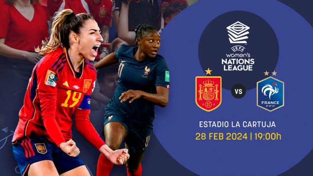 España, Francia, Liga de Naciones femenina, final
