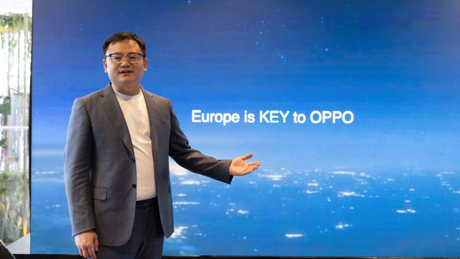 Bingo Liu, CEO de OPPO Europa. @OPPO