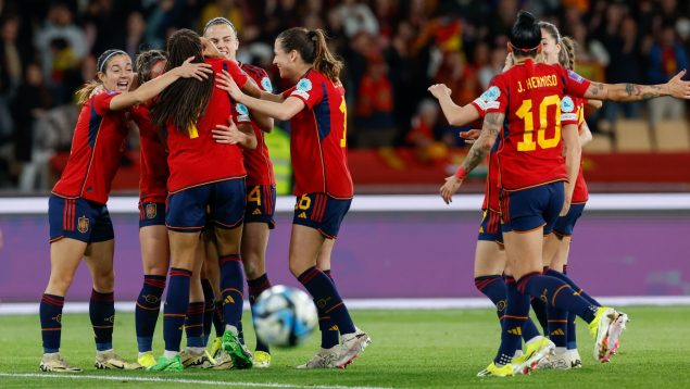 España, Francia, selección femenina, asistencia