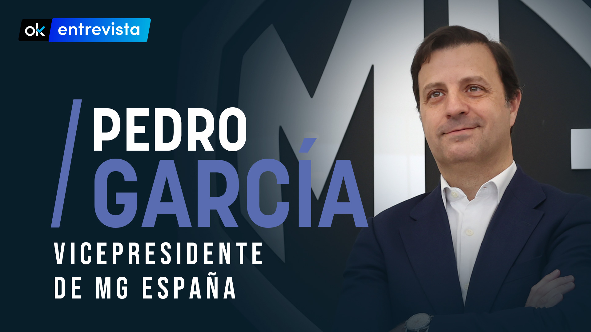 Pedro García, vicepresidente de MG en España