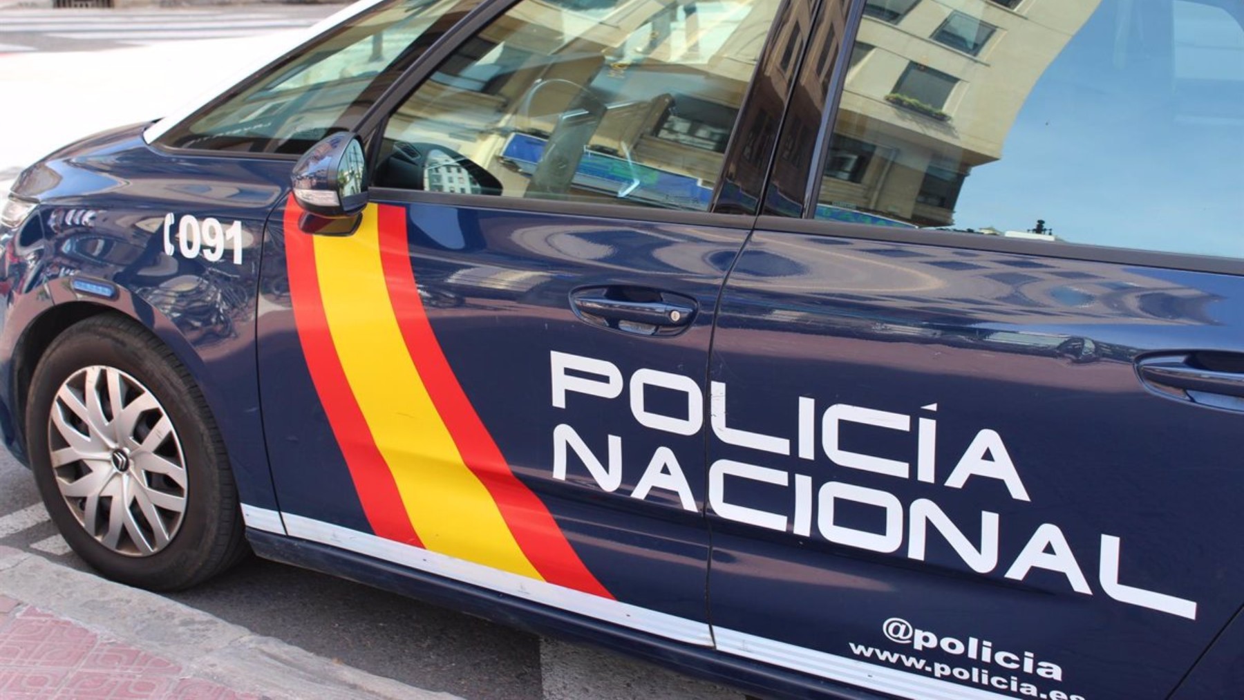 Coche de la Policía Nacional. (EP)