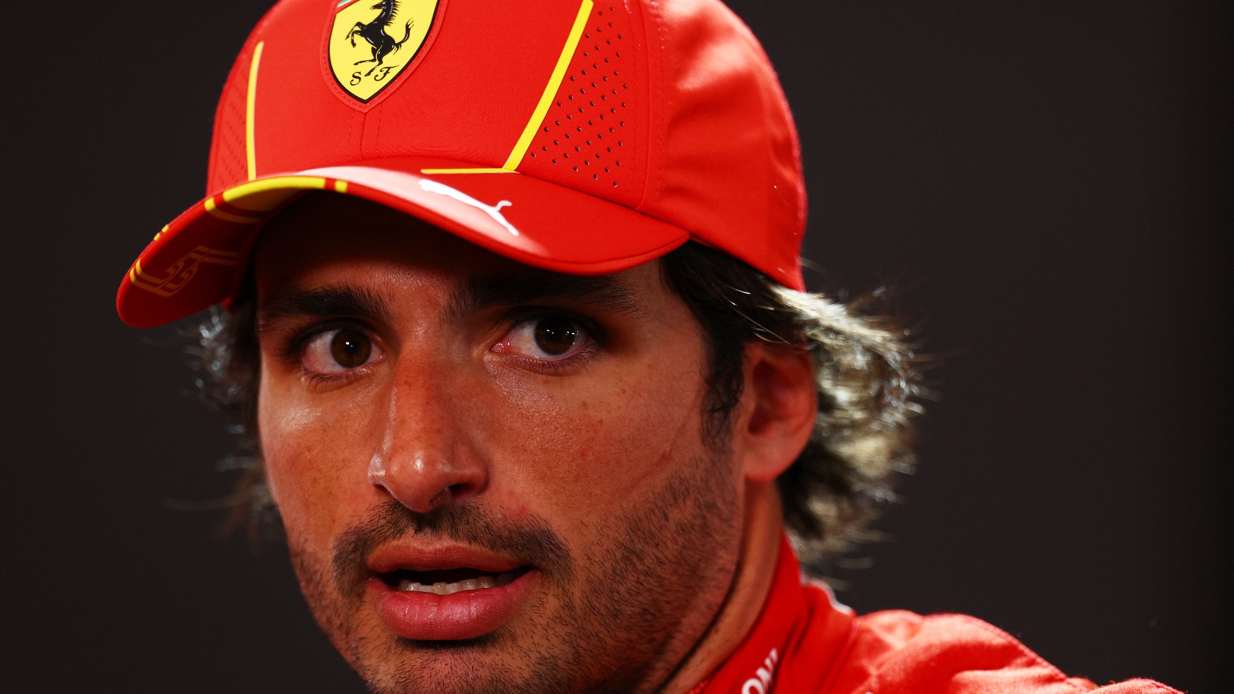 Carlos Sainz, piloto de Ferrari. (Getty)