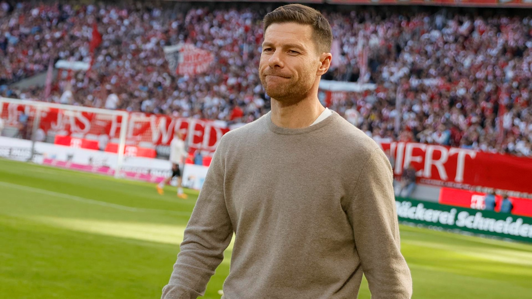 Xabi Alonso, entrenador del Bauer Leverkusen. (EFE)