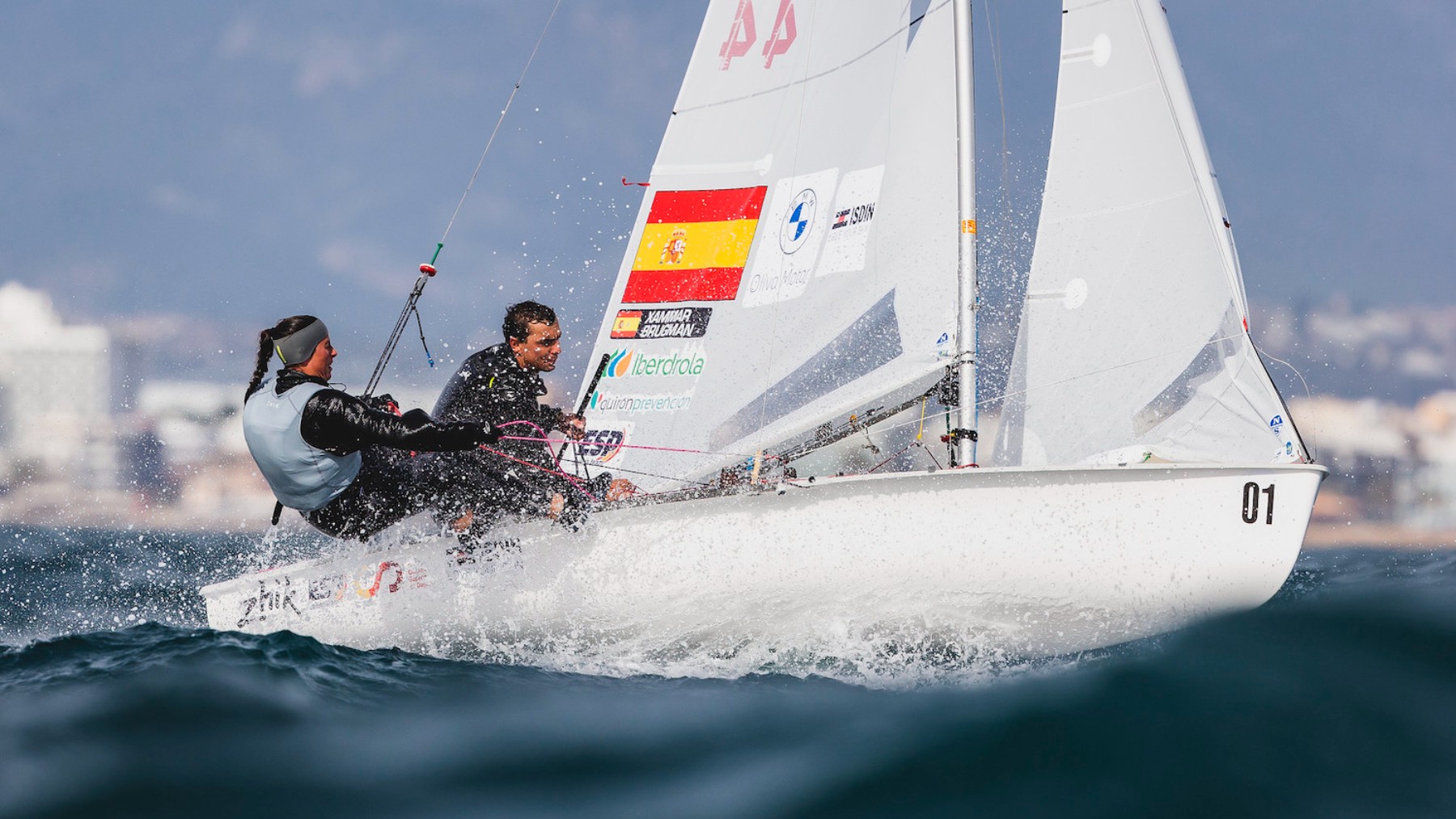 Xammar y Brugman, en la regata