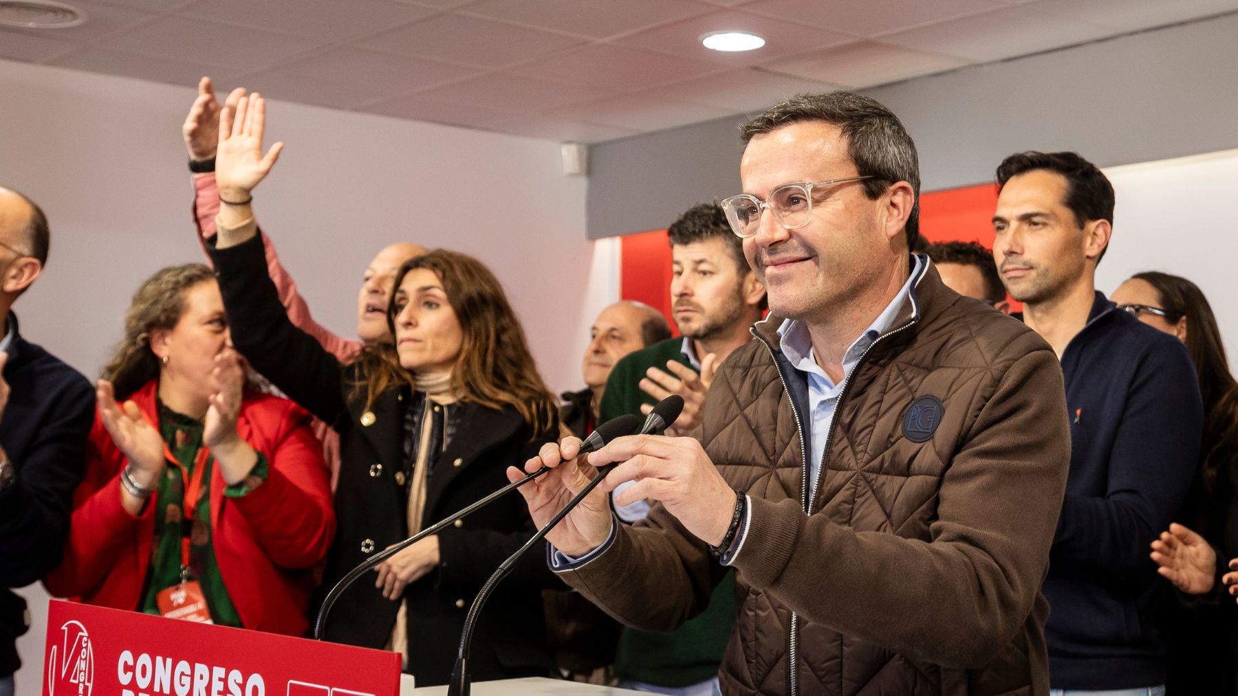 El nuevo líder del PSOE extremeño, Miguel Ángel Gallardo.