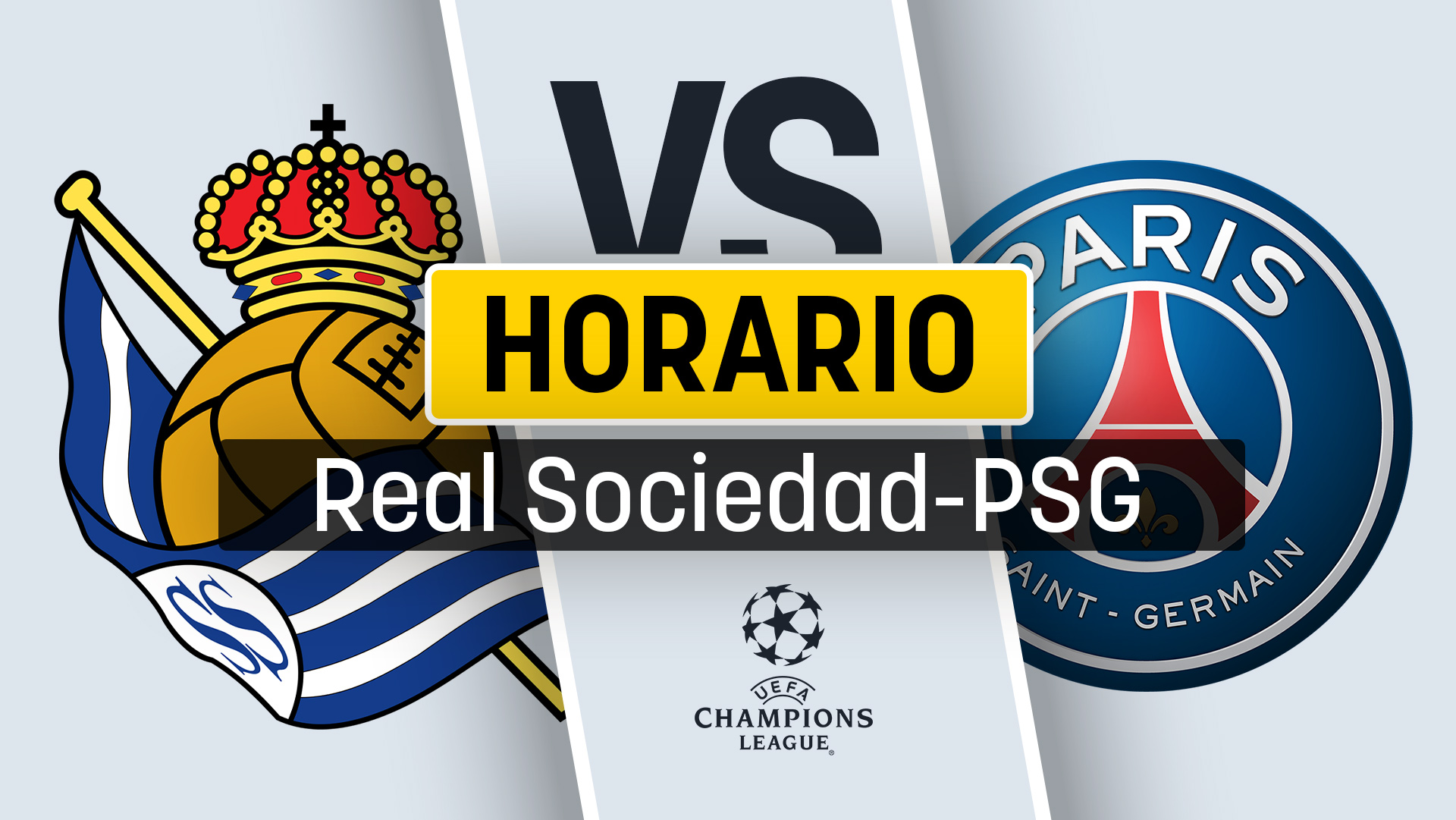 Horario Real Sociedad – PSG: dónde ver y a qué hora es el partido de Champions League.