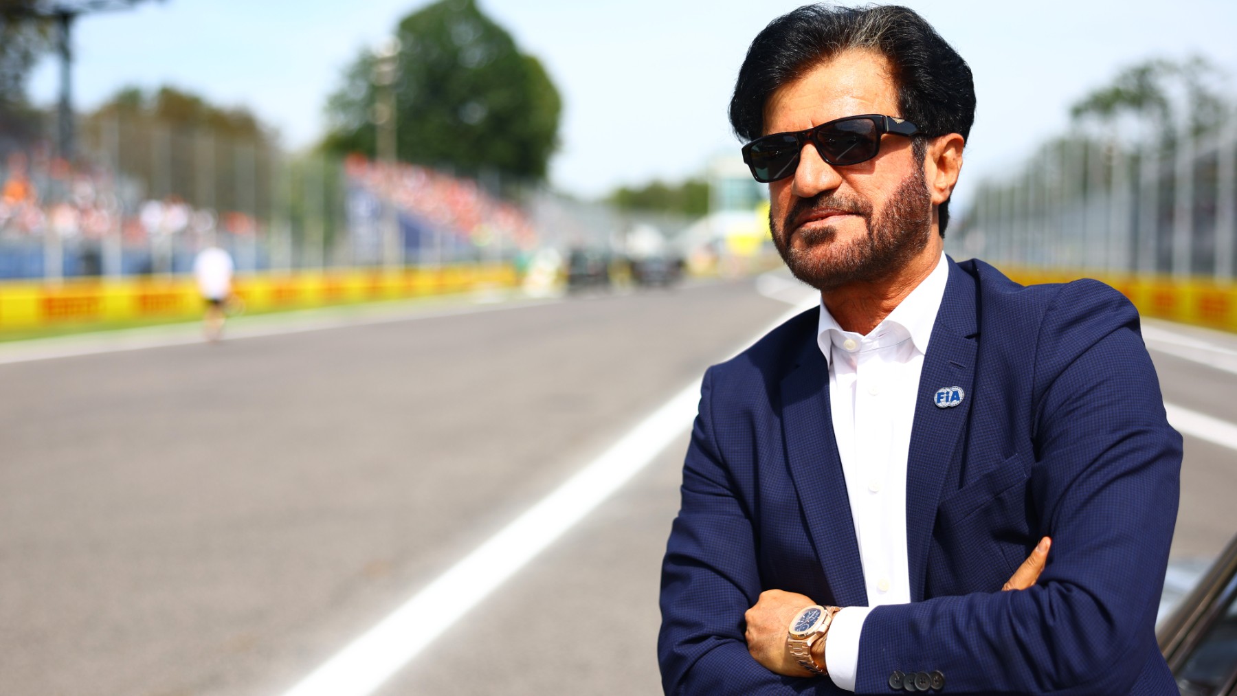 Mohammed Ben Sulayem, presidente de la FIA. (Getty)