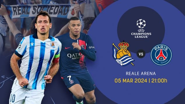 Real Sociedad-PSG, Champions