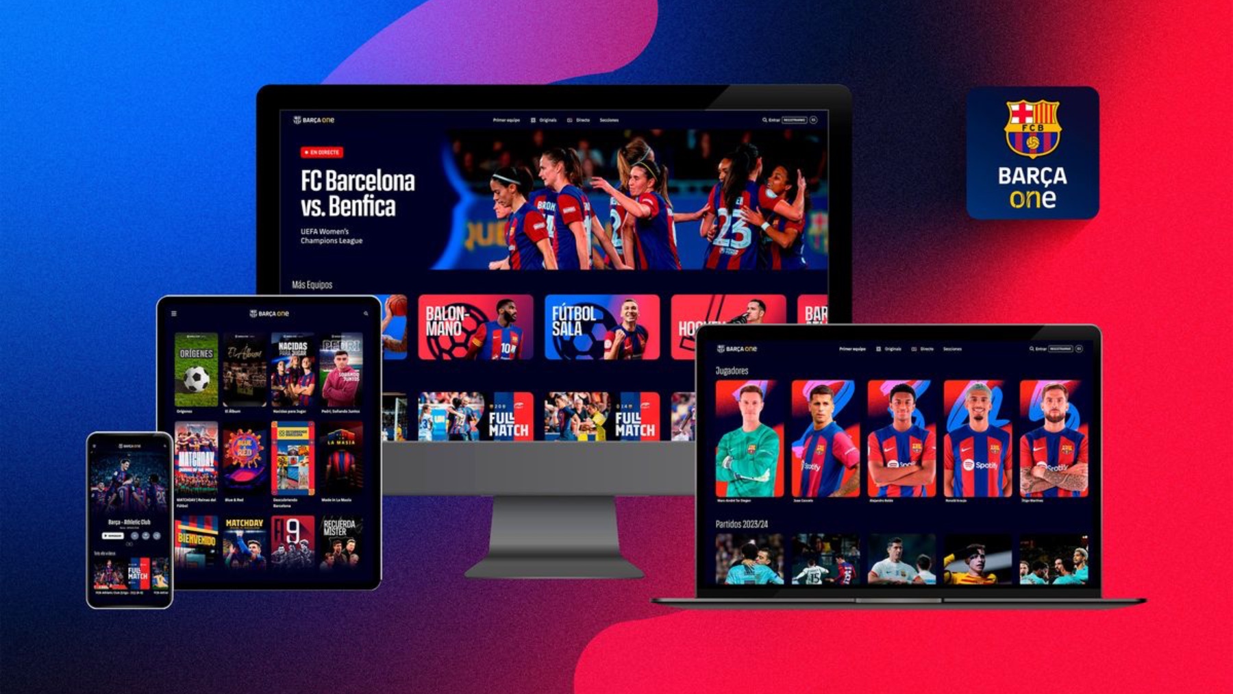 La nueva plataforma de streaming que lanzará el Barcelona: Barça One. (FC Barcelona)