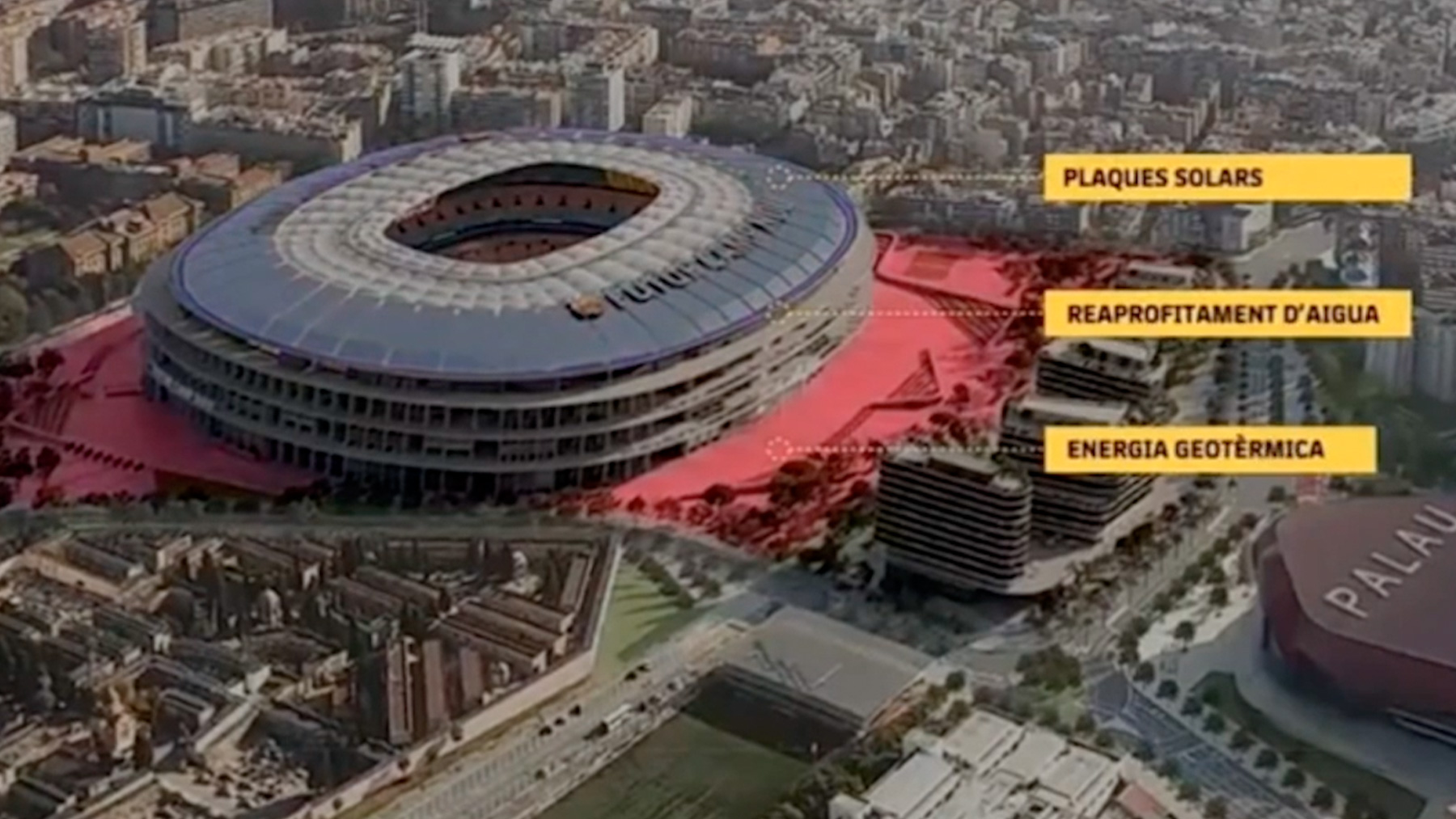 Filtran El Primer Vídeo Oficial Del Nuevo Camp Nou Así Será Por Dentro El Estadio Del Barcelona