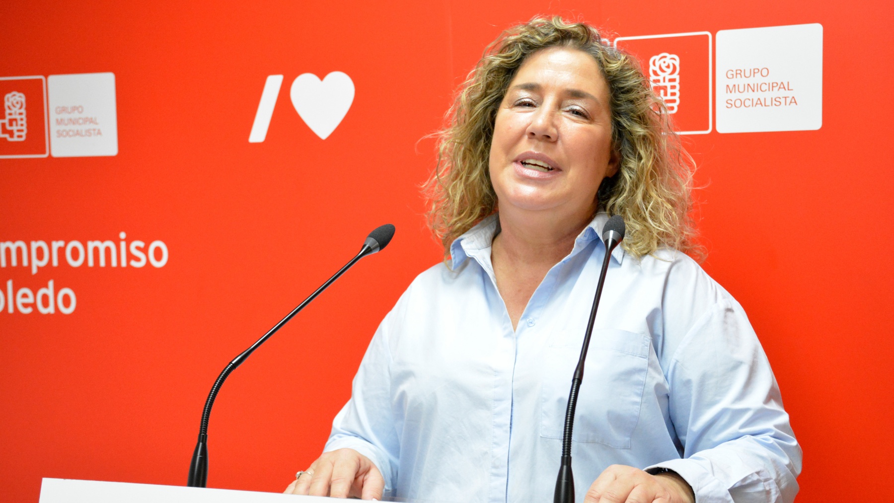 La concejal del PSOE en el Ayuntamiento de Toledo, Marta Medina (EP)