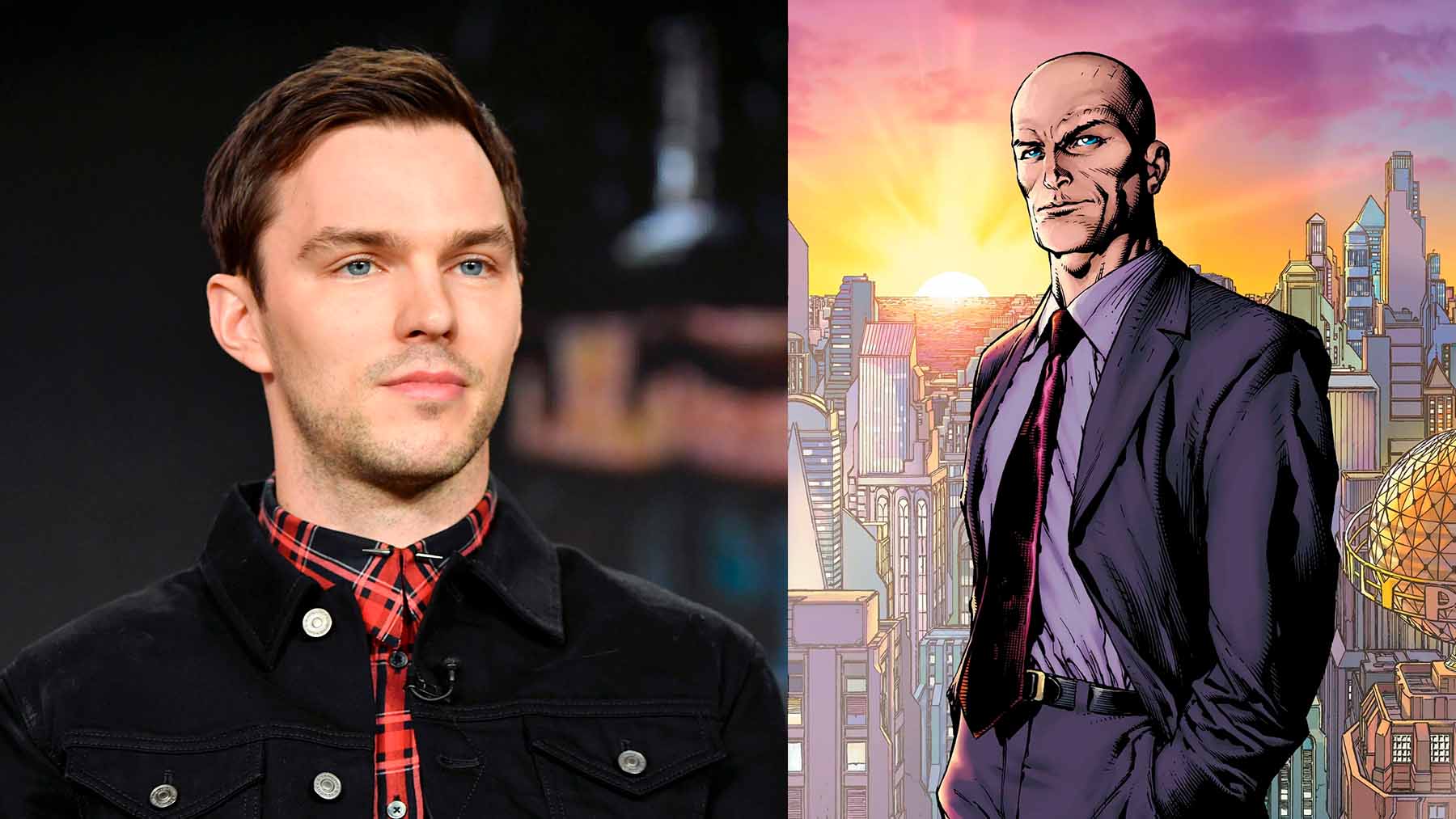 Nicholas Hoult tiene dos inspiraciones claras para su Lex Luthor