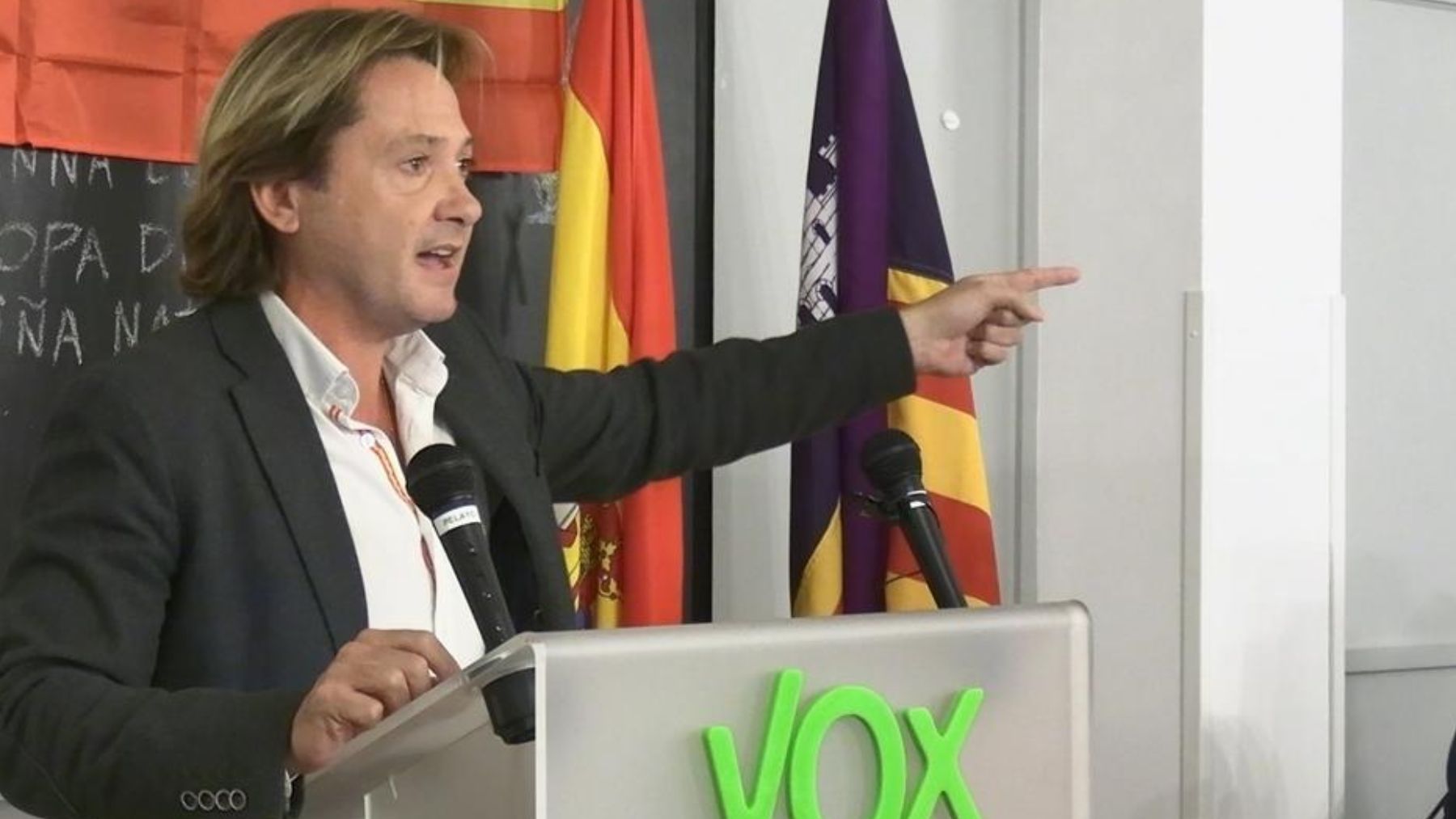 Jorge Campos, diputado de Vox por Baleares en el Congreso.