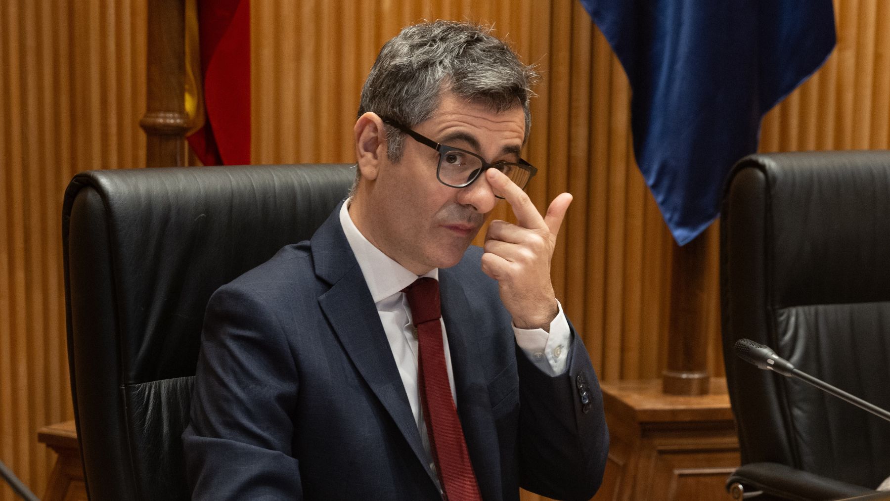 El ministro de Justicia, Félix Bolaños. (Foto: EP)
