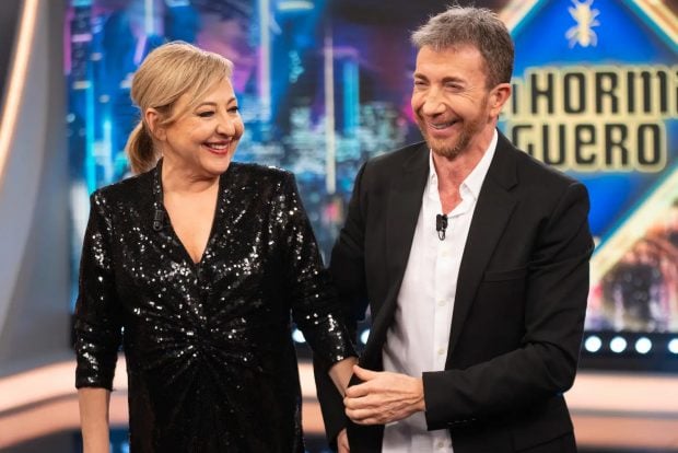 Carmen Machi y Pablo Motos en El Hormiguero. (Atresmedia)