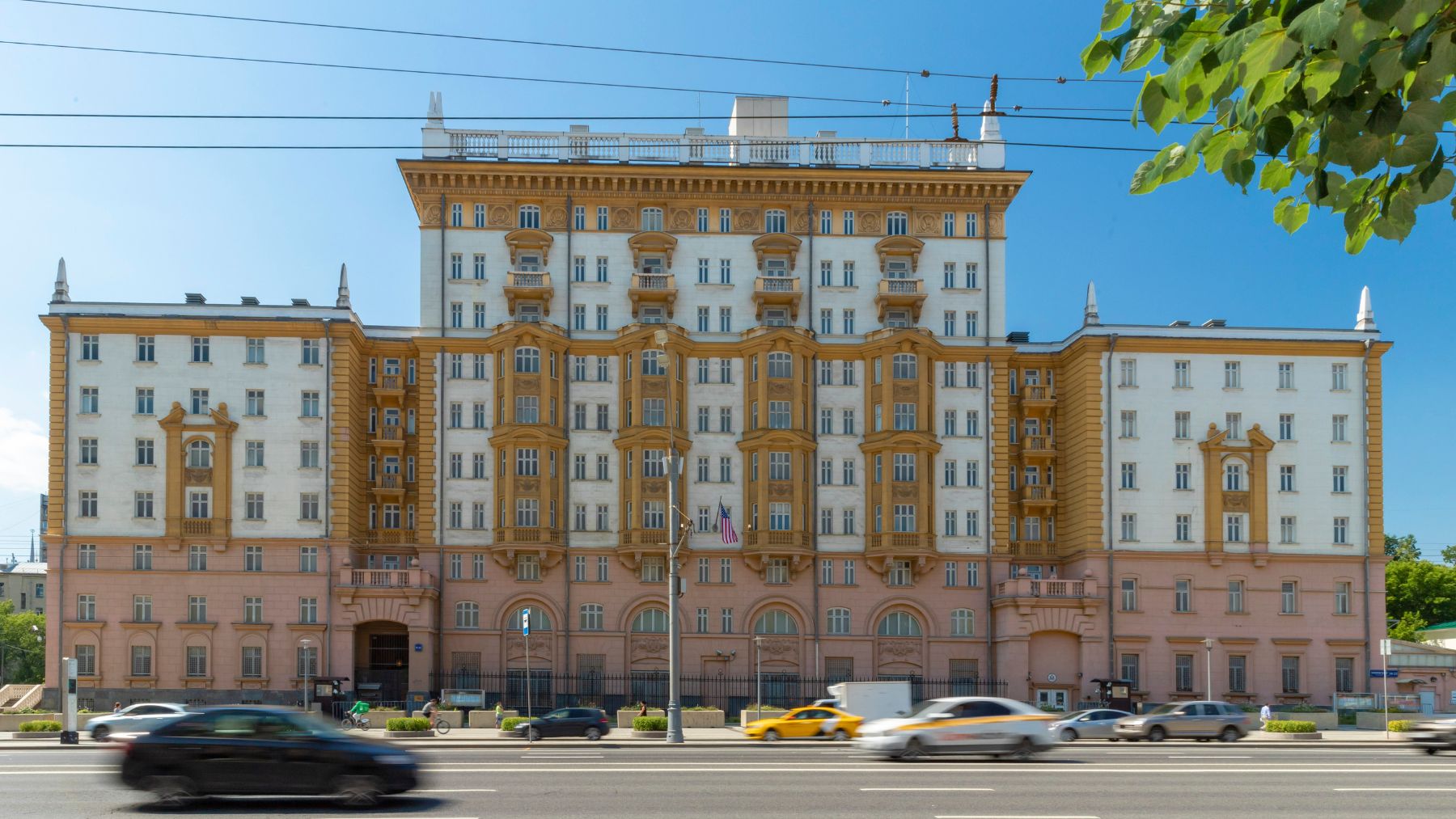 Embajada de EEUU en Moscú. (Ep)