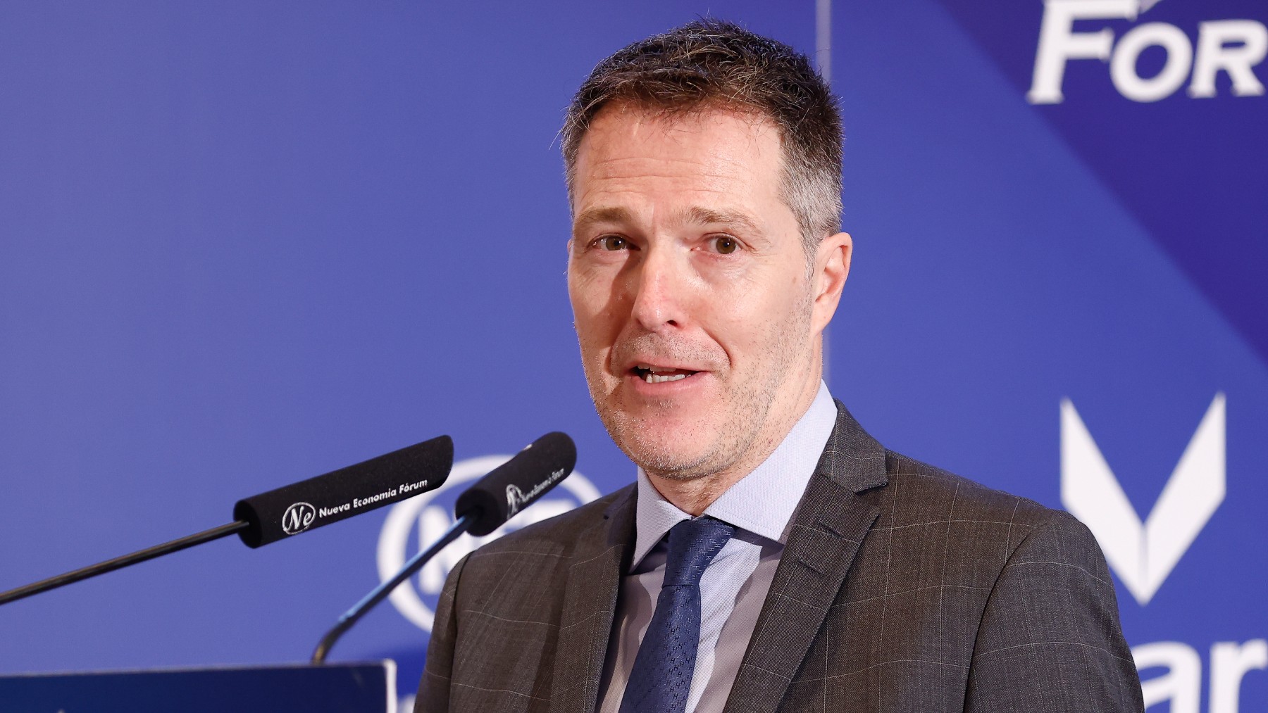 Bernd Reichart, CEO de A22, empresa promotora de la Superliga. (Europa Press)