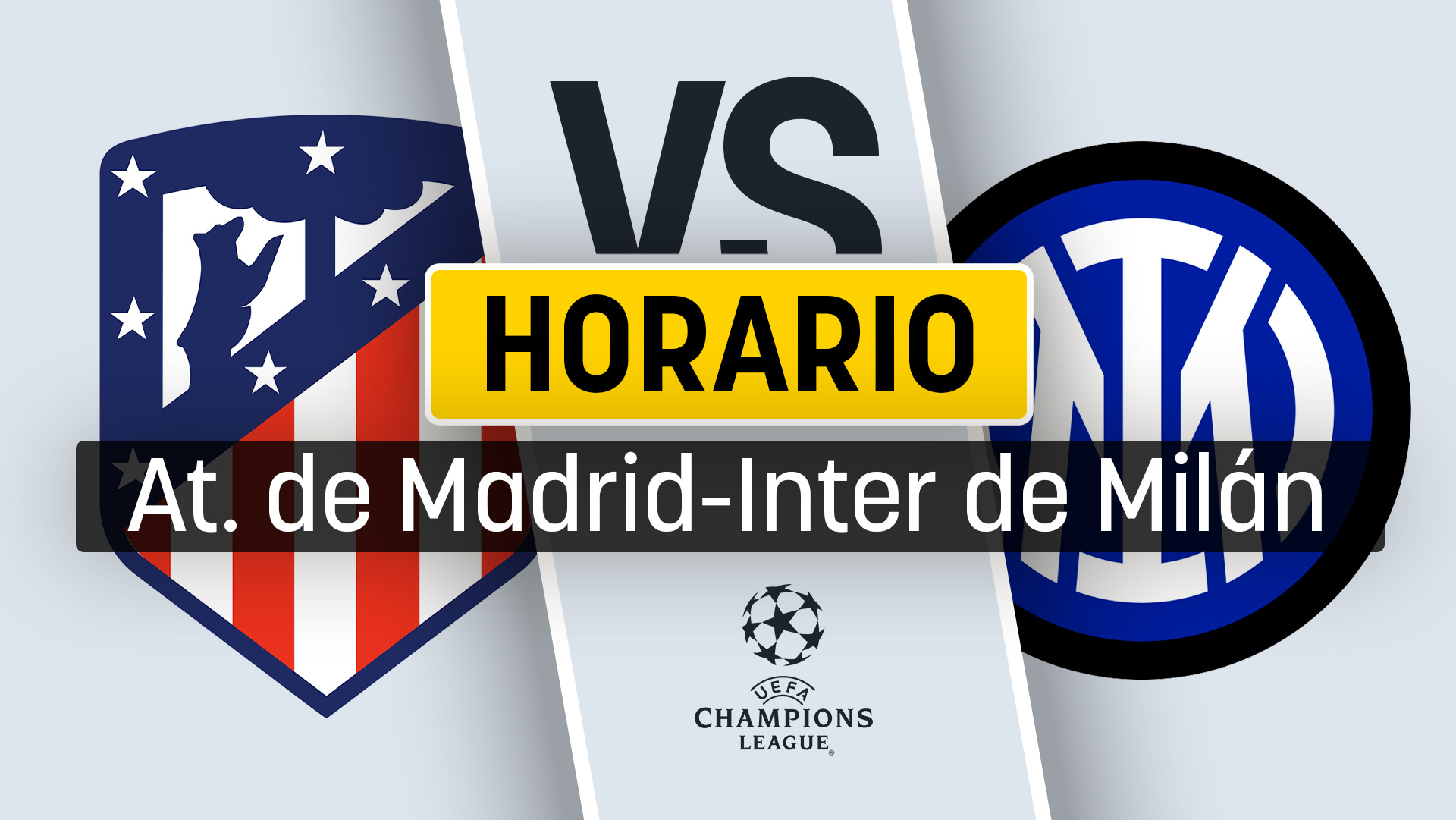 Atlético de Madrid – Inter de Milán: dónde ver y a qué hora es el partido de la Champions League en vivo y por TV.