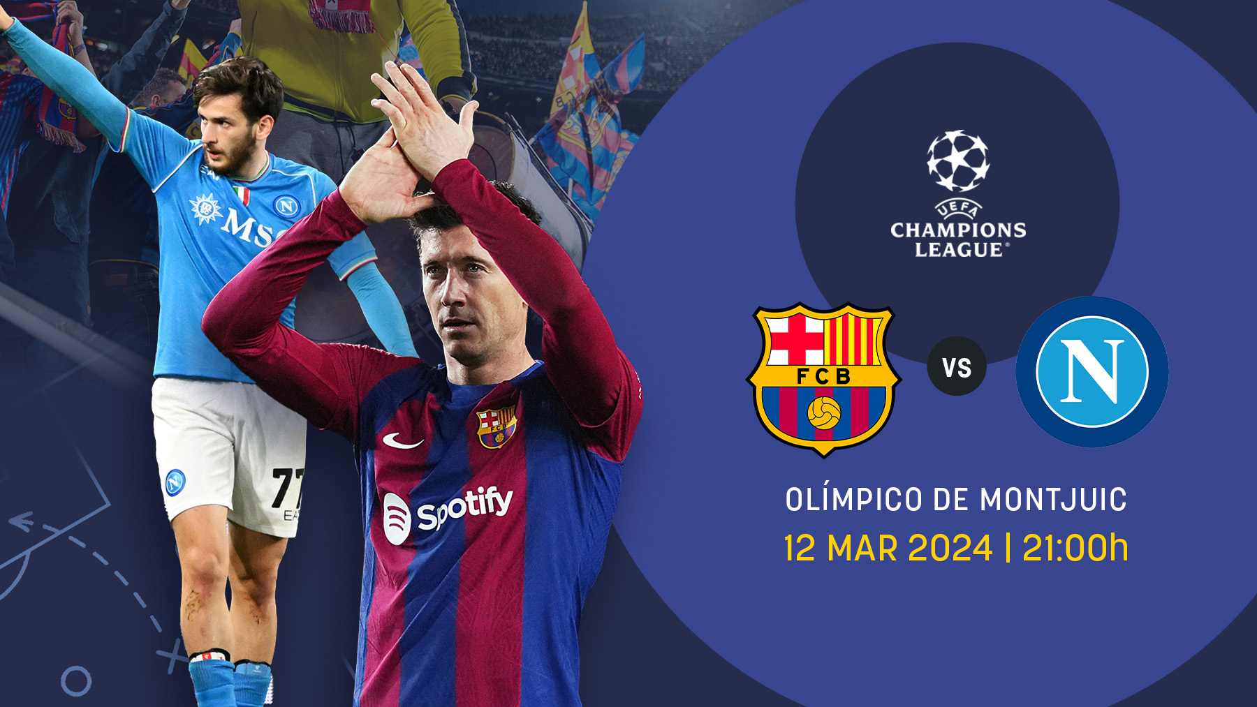 Barcelona-Nápoles: ya no hay excusas