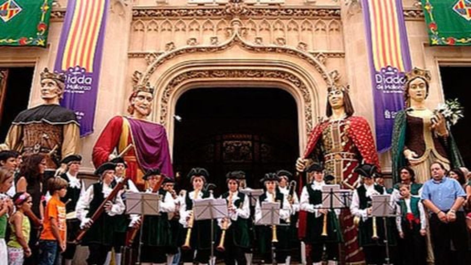 Un acto de la tradicional Diada de Mallorca del 12 de septiembre.