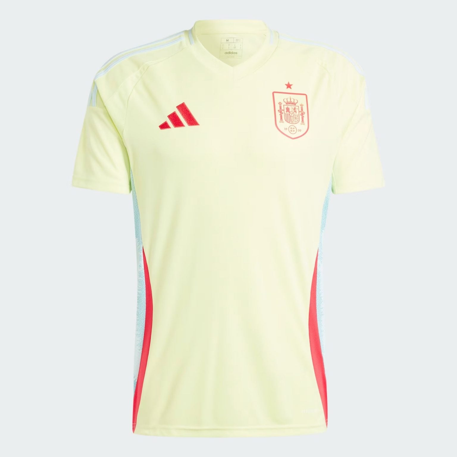smartketing Replica Oficial Selección Española de Fútbol | Primera Equipación España Mundial 2024-Color Rojo | Talla 9 Meses Body, Bebés Unisex