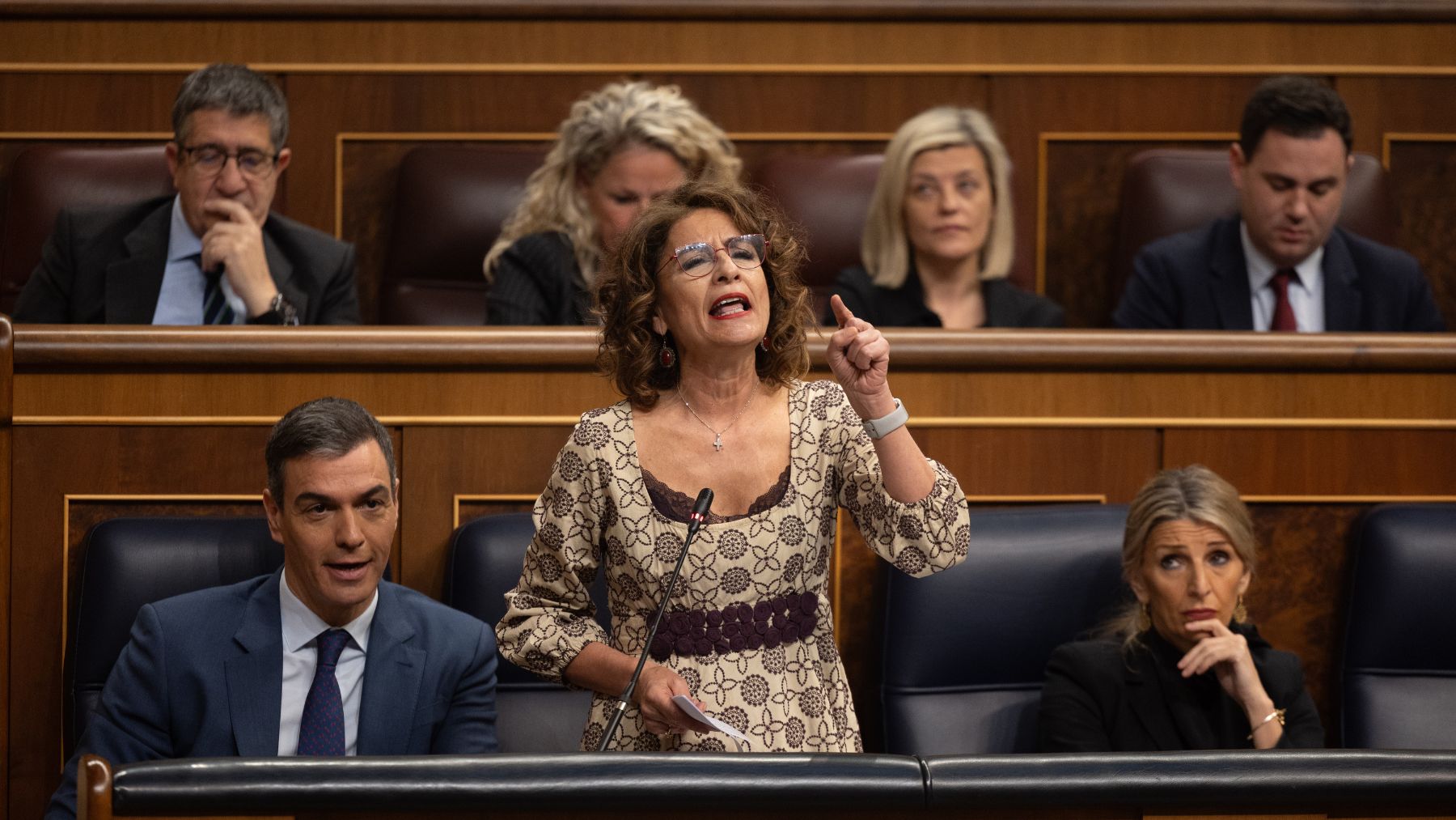 La ministra de Hacienda, María Jesús Montero. (Foto: EP)