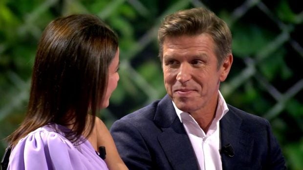 Virginia Troconis y Manuel D&iacute;az 'El Cordob&eacute;s' en De Viernes. (Mediaset)