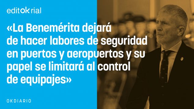 Marlaska pone a la Guardia Civil a contar maletas