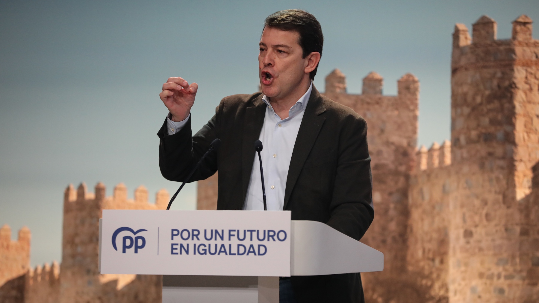 El presidente de Castilla y León, Alfonso Fernández Mañueco (EP)