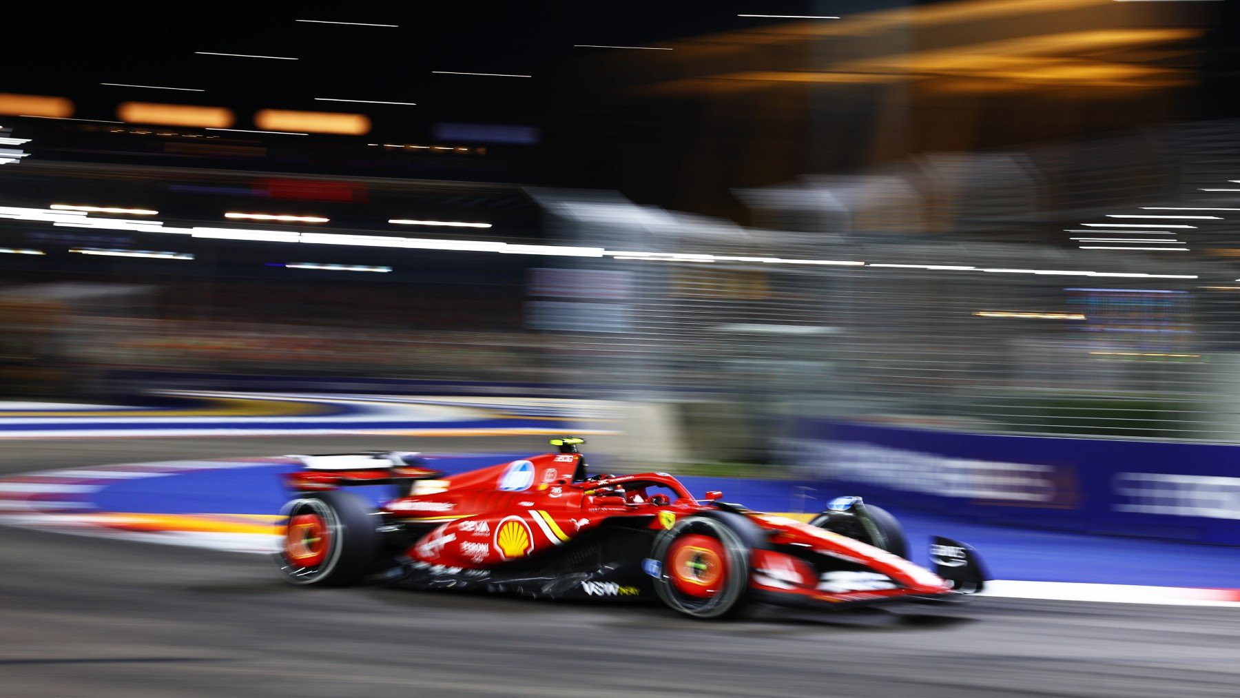 Carlos Sainz en un GP de Fórmula 1. (Getty)