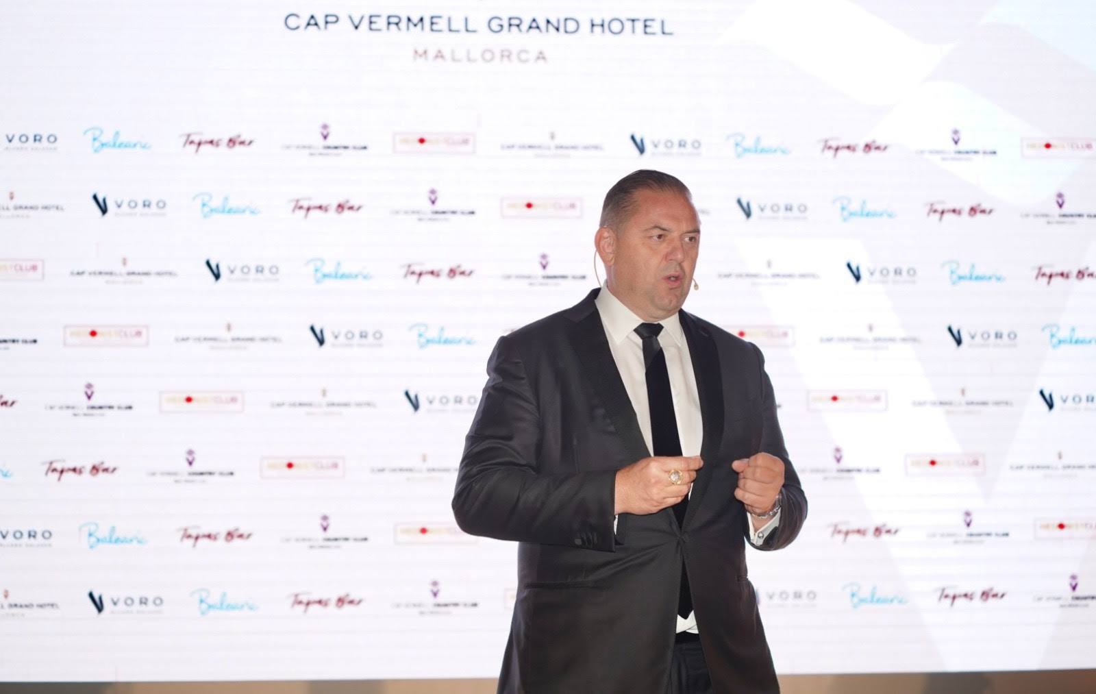 Toni Mir, CEO de Cap Vermell Grand Hotel. JAVIER FERNÁNDEZ