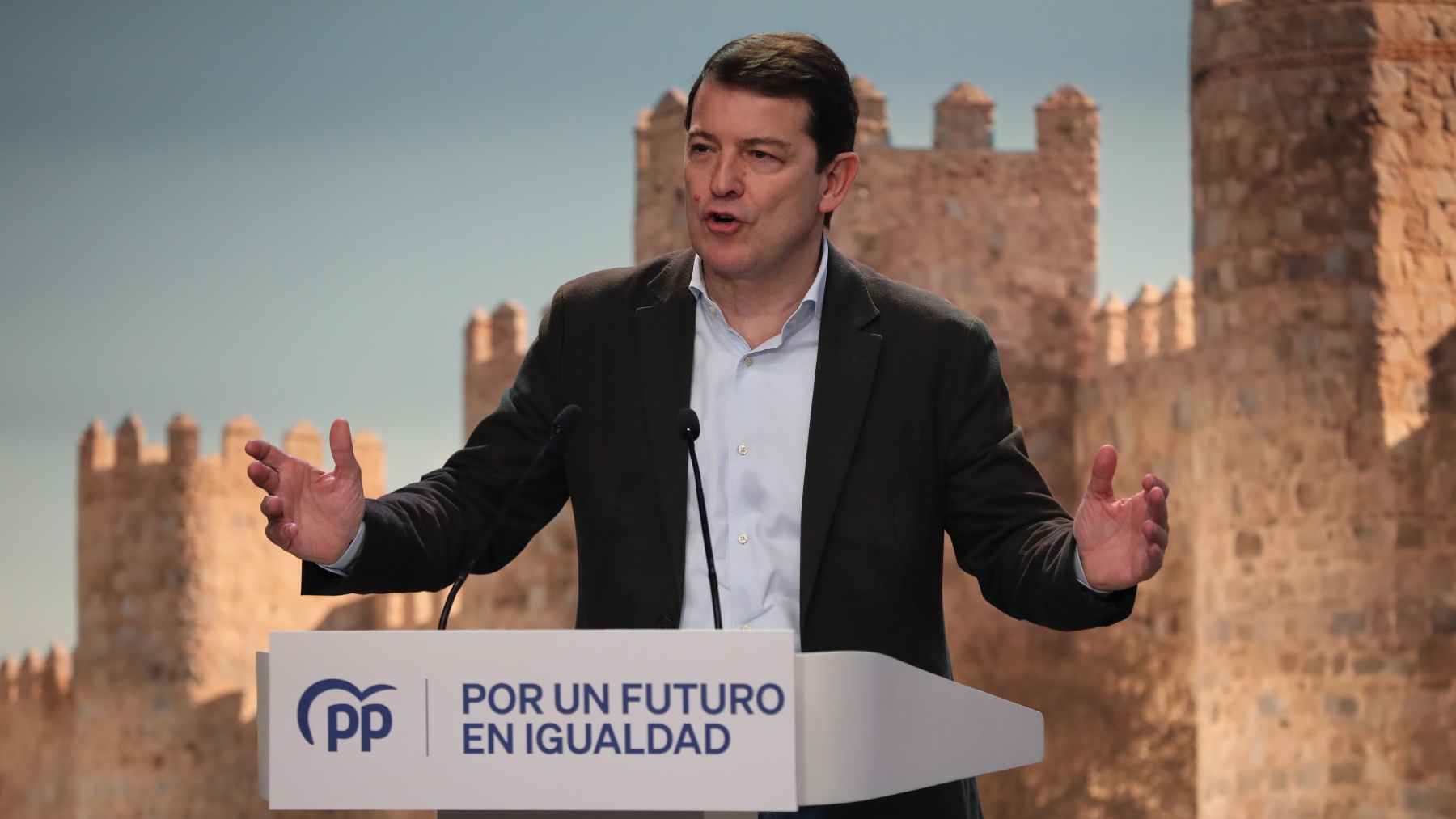 El presidente de la Junta de Castilla y León, Alfonso Fernández Mañueco (EP) (2)