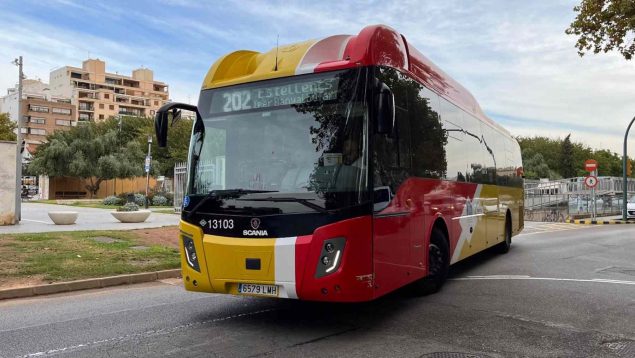 línea bus TIB, Mallorca, autobuses
