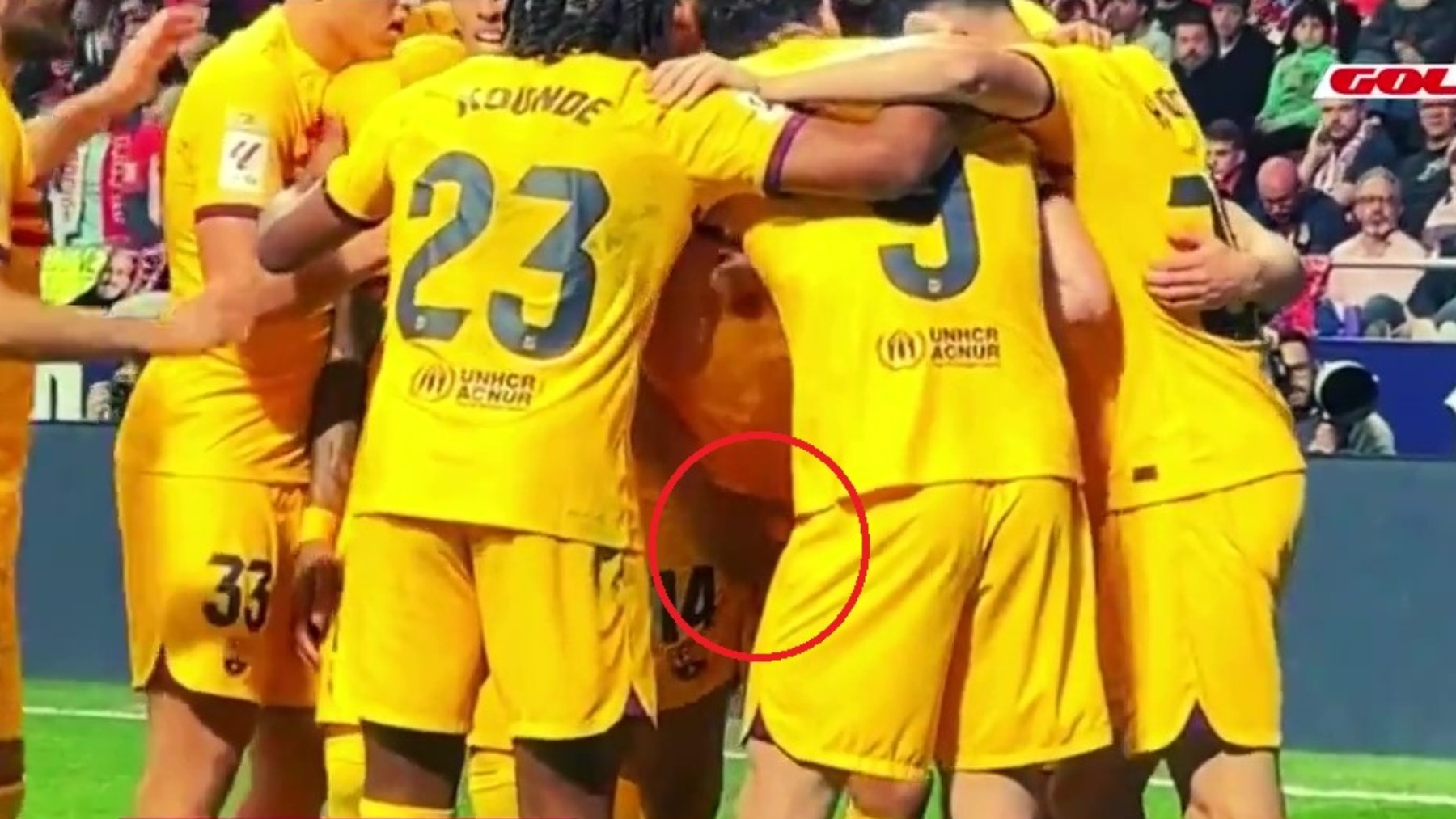 Joao Félix tras la celebración de su gol. (Gol Play)