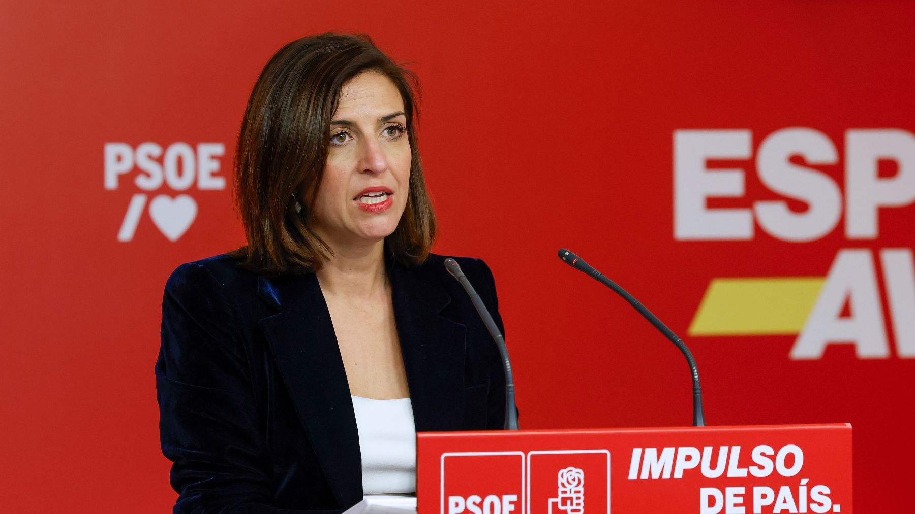 La portavoz del PSOE, Esther Peña. (Foto: EFE)