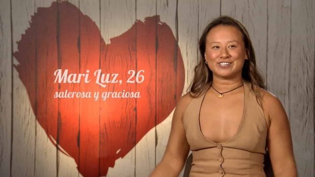 Mari Luz en 'First Dates'. (Mediaset)